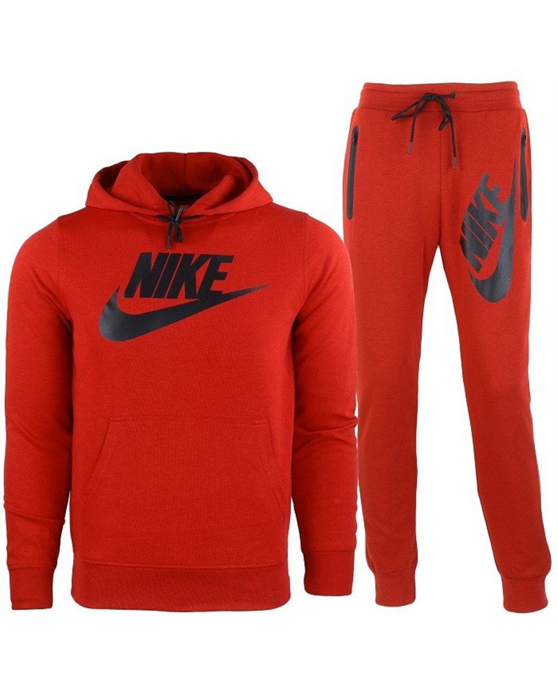Nike Sportswear Tech Fleece Men's Pullover Hoodie & Pants  2 Pc Set