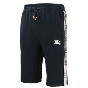 Burberry Men's Crew Neck Jersey & Short  Set Check Graphic