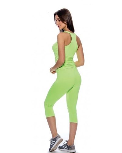 Nike dri fit Capri leggings &Tank top Set Orange