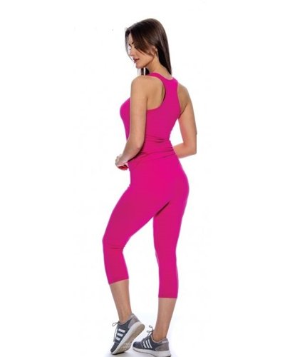 Nike dri fit Capri leggings &Tank top Set Fuchsia Pink