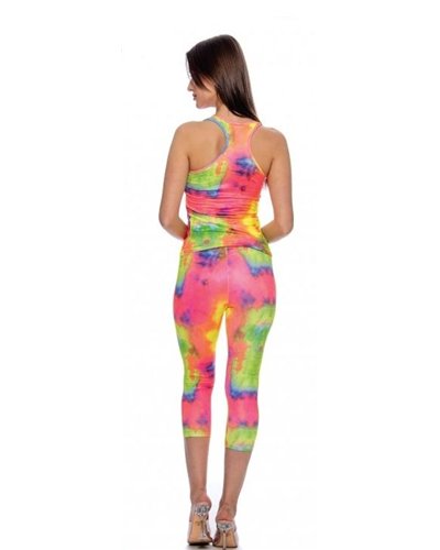 Nike dri fit Capri leggings &Tank top Set Fuchsia Pink