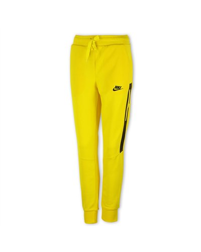 Nike Women's Sportswear Tech Fleece Hoodie &Pants  2 Pc Set  Yellow