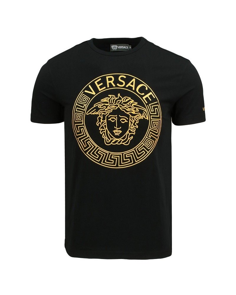 Versace Men's Beaded Medusa T-Shirt