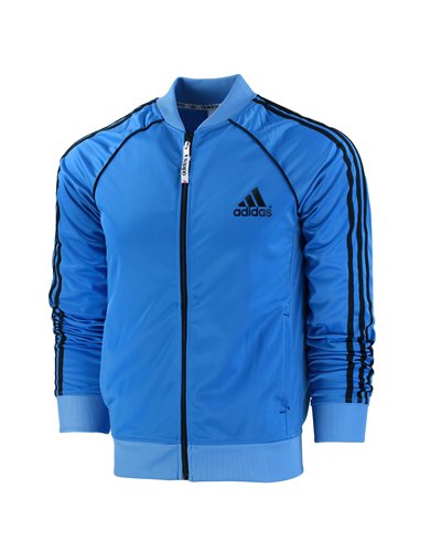 Adidas Two Tone 3-Stripe Tricoat Track Set Jacket & Pants Royal