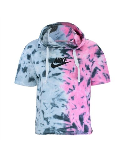 Nike Sportswear Tie-Dye French Terry Hoodie & Short Set