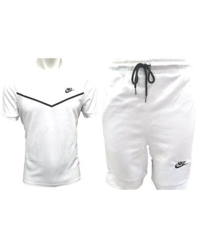 Nike Men's Short-Sleeve Full Zip Hoodie & Short Set Royal