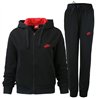 Nike Women's Sportswear Tech Fleece Hoodie & Pants 2 Pc Set Black/Red