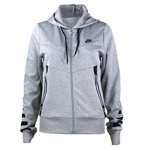 Nike Women's Sportswear Tech Fleece Hoodie & Pants  2 Pc Set Gray