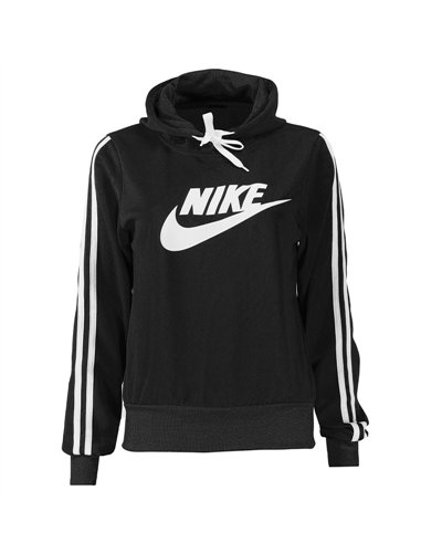 Nike Women's  Pullover Hoodie & Pants 2 Pc Set Black