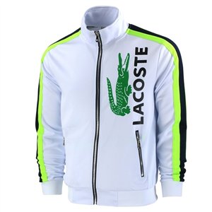 Lacoste Men's Sport Color-Blocked Track Suit White