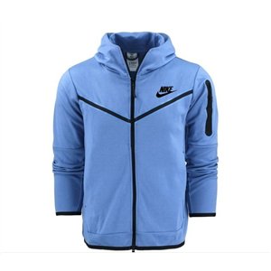 Nike Tech Fleece Full-Zip Hoodie & Pants 2 Pc Set  Dull Blue/Black