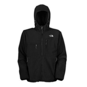 The North Face Men's Denali Fleece Hoodie Jacket Black