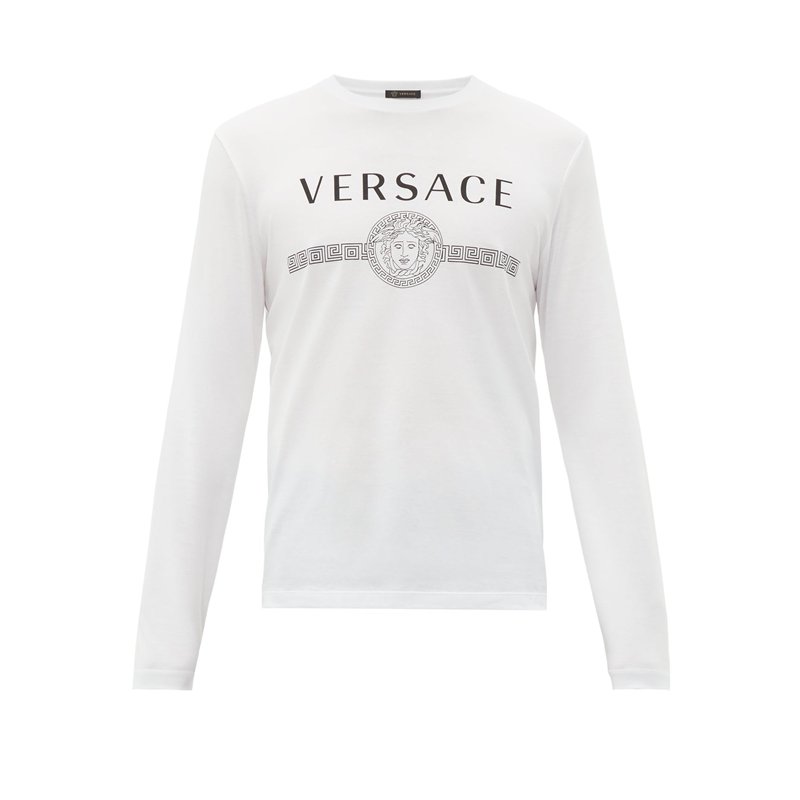 Versace Men's Sustainable Logo T-Shirt