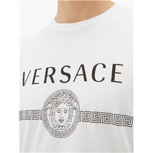 Versace Men's Sustainable Logo T-Shirt