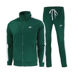 Nike Men's Knit Tracksuit Hunter /White