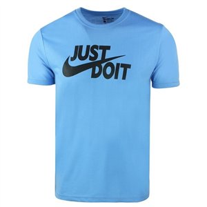 Nike Men's Just Do It Crewneck  Top & Short Set Blue