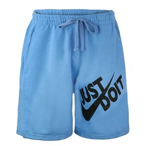 Nike Men's Just Do It Crewneck  Top & Short Set Blue