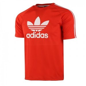 Adidas Men's 3-Stripes  Fleece Shorts & Tee Shirt Set