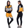 Nike Womens Essential Colorblock Full-Zip Fleece Hoodie & Pants Set
