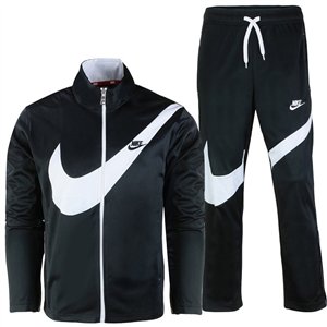 Nike Sportswear Swoosh  2 Piece Tracksuit Black