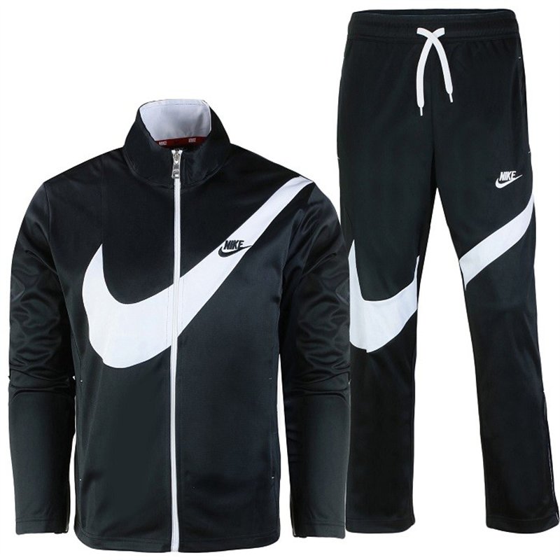 Nike Sportswear Swoosh  2 Piece Tracksuit Black