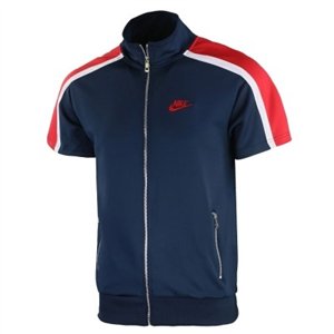 Nike Sportswear Jacket & Short Set 2 Pc Set Navy
