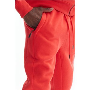 Lacoste  Full Zip-Up Hoodie & Pants Set Red