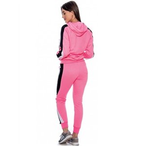 Nike Womens Essential Colorblock Full-Zip Fleece Hoodie & Pants Set