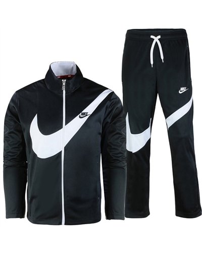 Nike Sportswear Swoosh  2 Piece Tracksuit Black
