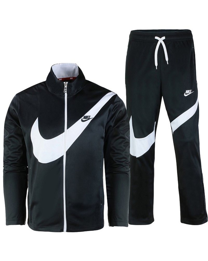 Nike Sportswear Swoosh  2 Piece Tracksuit Black