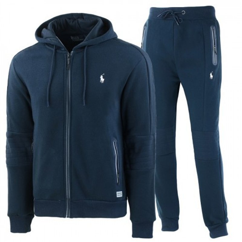 R.L Colorblock  Full-Zip Hoodie & Pants Set
