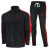 Nike Men's Knit Tracksuit Black/Red