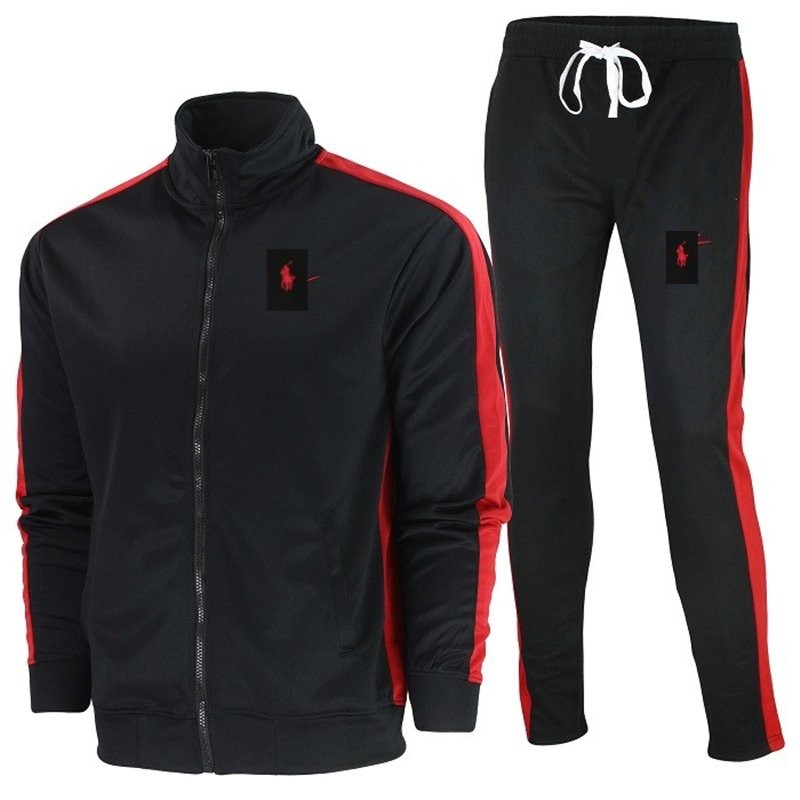RL Polo Double-Knit Track Jacket & Pants 2 Pc Set