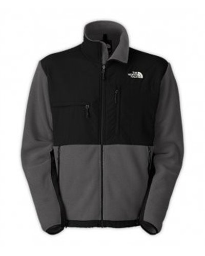The North Face Men's Denali Fleece Jacket GRAY/BLACK