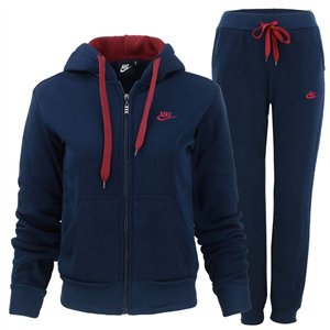 Nike Sportswear Club Fleece Women's Full Zip Hoodie & Pants Set