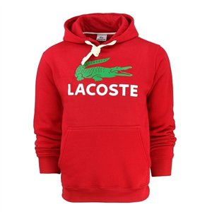 Lacoste Men’s Cotton Fleece Pullover Hoodie & Pants Set