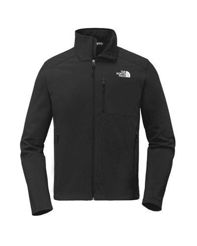 The North Face Men's Apex Bionic Jacket Black.Blue Logo