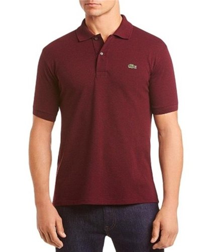 Lacoste Pique Polo Shirt Burgundy