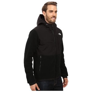 The North Face Men's Denali Fleece Hoodie Jacket Black