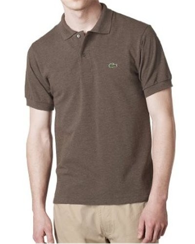 Lacoste Pique Polo Shirt  Brown