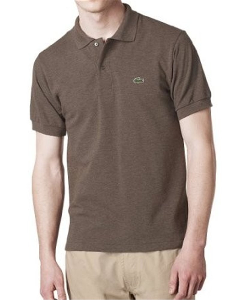 Lacoste Pique Polo Shirt  Brown