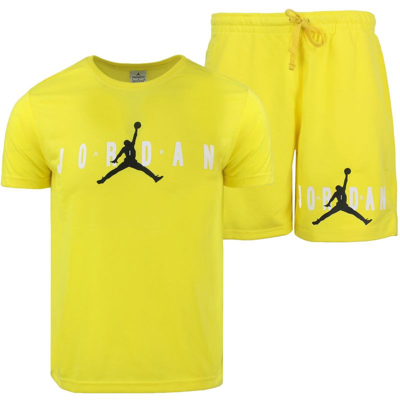 Jordan Air Men's Crewneck  Top & Short Set