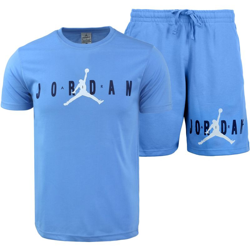 Jordan Air Men's Crewneck  Top & Short Set