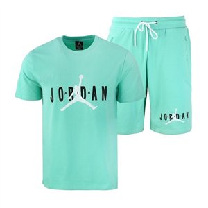 Jordan Air Men's Crewneck  Top & Short Set