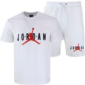 Jordan Air Men's Crewneck  Top & Short Set