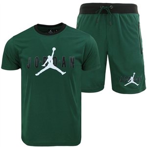 Jordan Air Men's Crewneck  Top & Short Set