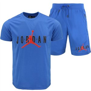 Jordan Air Men's Crewneck  Top & Short Set