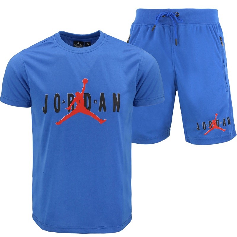 Jordan Air Men's Crewneck  Top & Short Set