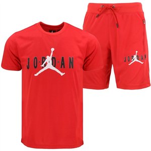 Jordan Air Men's Crewneck  Top & Short Set