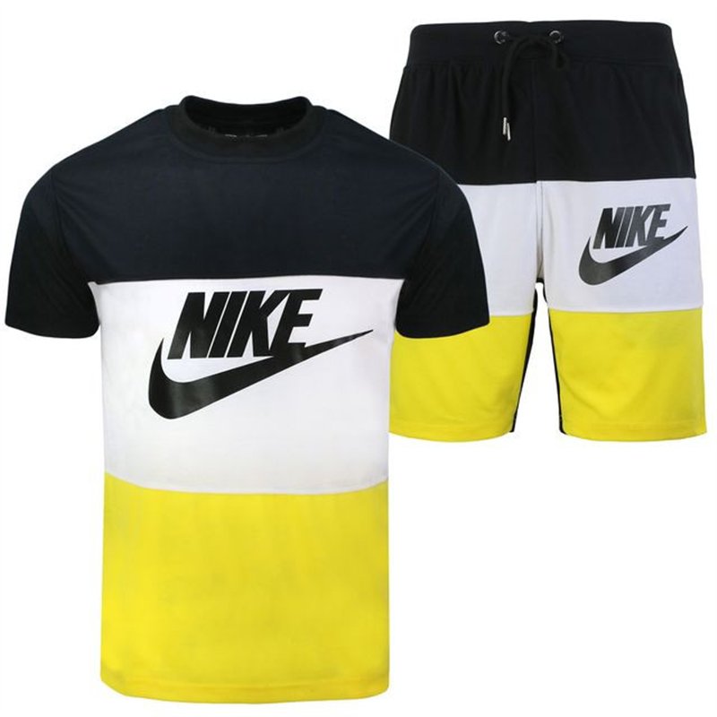 Nike Men's Colorblock Swoosh Top & Short Set
